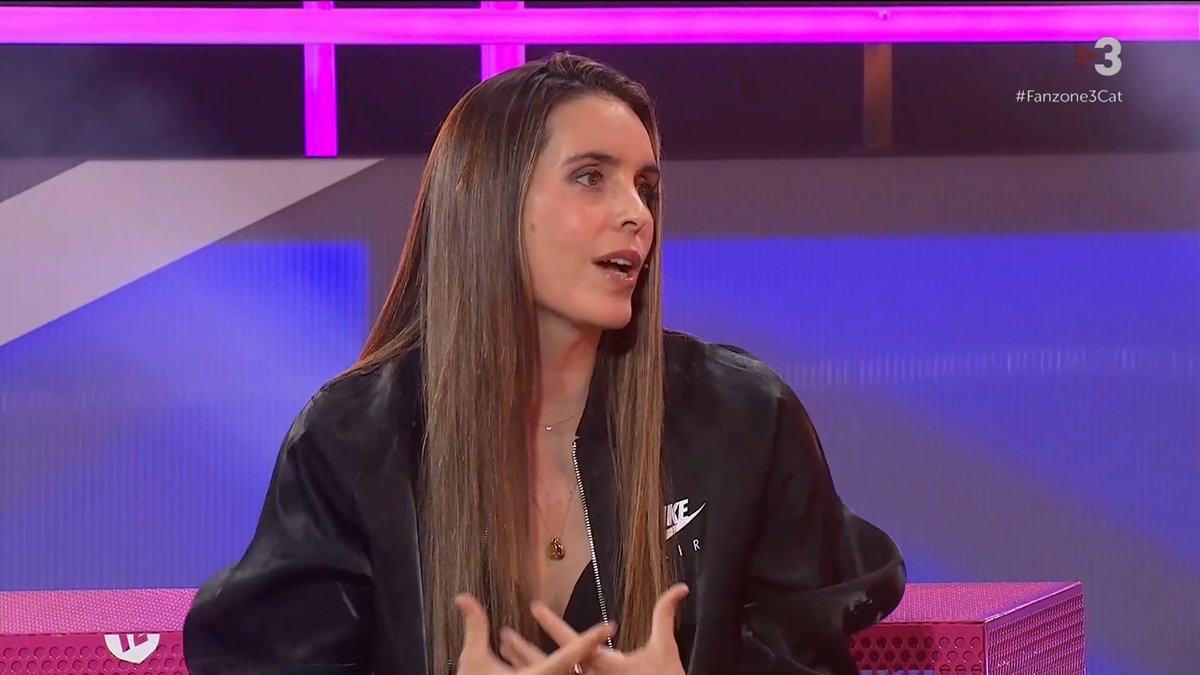 🔵🔴 "Animo a totes les esportistes d'elit que no renunciïn a la maternitat" Ona Carbonell, exnedadora artística. #Fanzone3Cat ▶