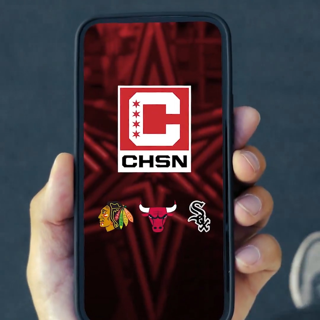 Three teams, one place 🤝 Stream the Bulls, Blackhawks, and White Sox anytime, anywhere on the CHSN app. 📲Start your 7-day free trial: