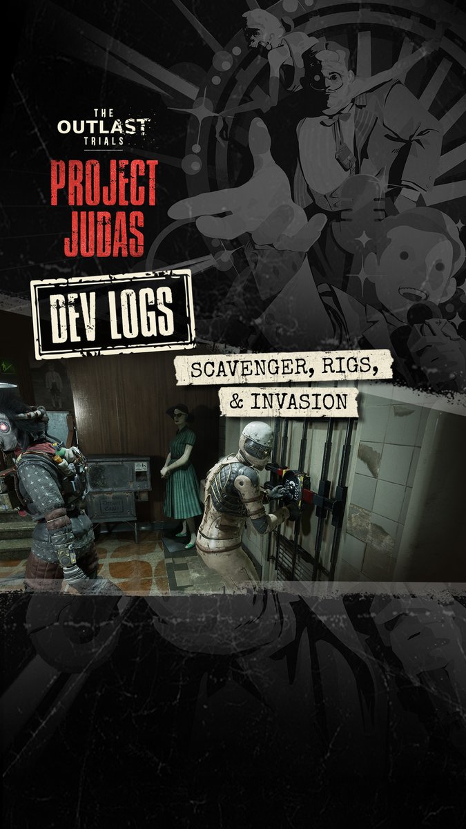 Project Judas brought major upgrades to #TheOutlastTrials, it revamped X-Ray & Barricade Rigs in time for the Scavenger Event, plus Invaders get to climb the ranks on the leaderboard!🔥 What was your favorite addition? _______________________________ Le Projet Judas a apporté des améliorations majeures a #OutlastTrials, notamment la refonte des Rigs rayons X et la Barricade à temps pour l'événement Scavenger, et les Invaders peuvent désormais monter dans le classement!🔥 Quelle est votre nouveauté préférée?