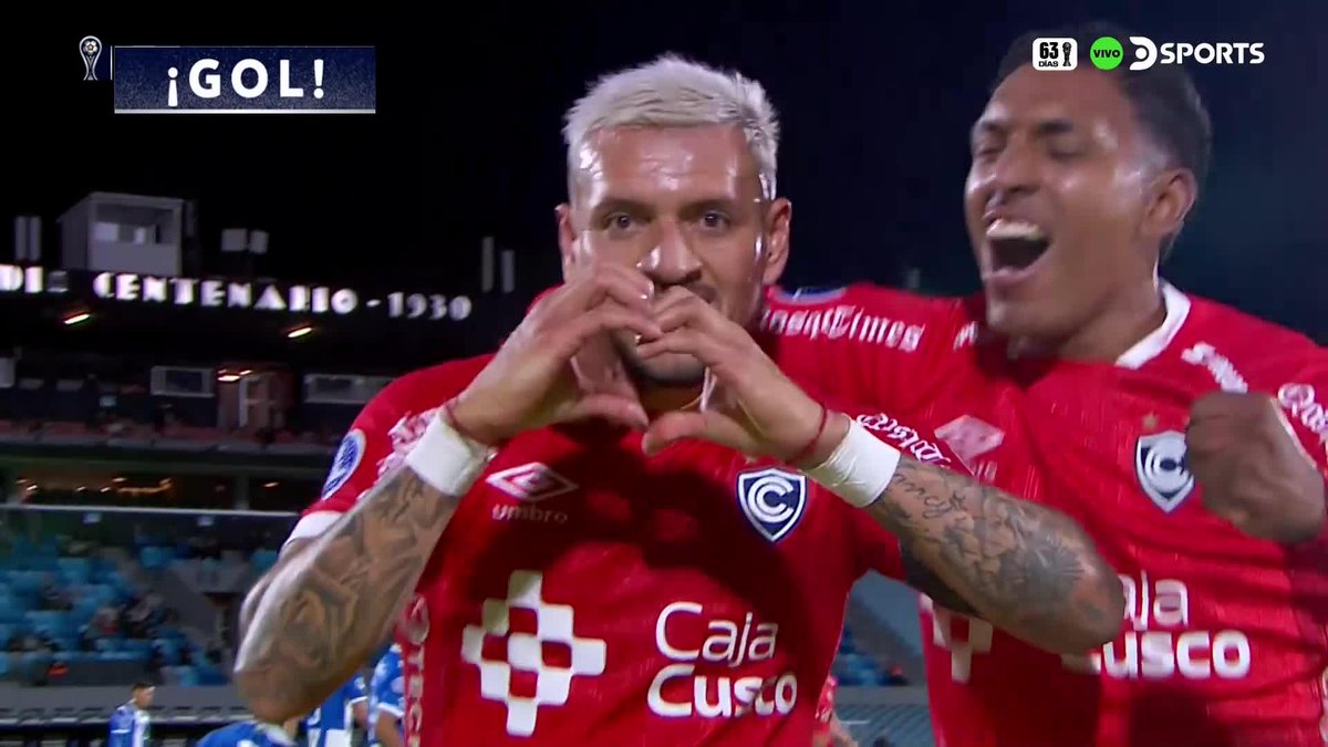 🚨 GOOOOOL de Cienciano 🇵🇪 | Carlos Garcés pone el empate 1-1 ante Juventud Las Piedras 🇺🇾 en su debut de visita en esta edición 2026 de la #Sudamericana.