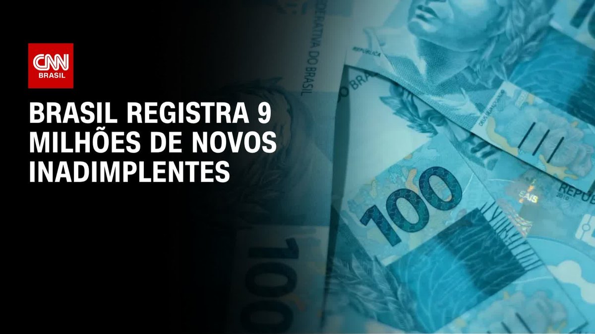 Brasil registra 9 milhões de novos inadimplentes; assista #CNNPrimeTime