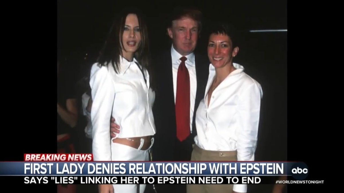 In a surprise appearance before cameras at the White House, first lady Melania Trump denied any relationship with convicted sex offender Jeffrey Epstein and insisted he did not introduce her to Donald Trump. Mary Bruce reports.