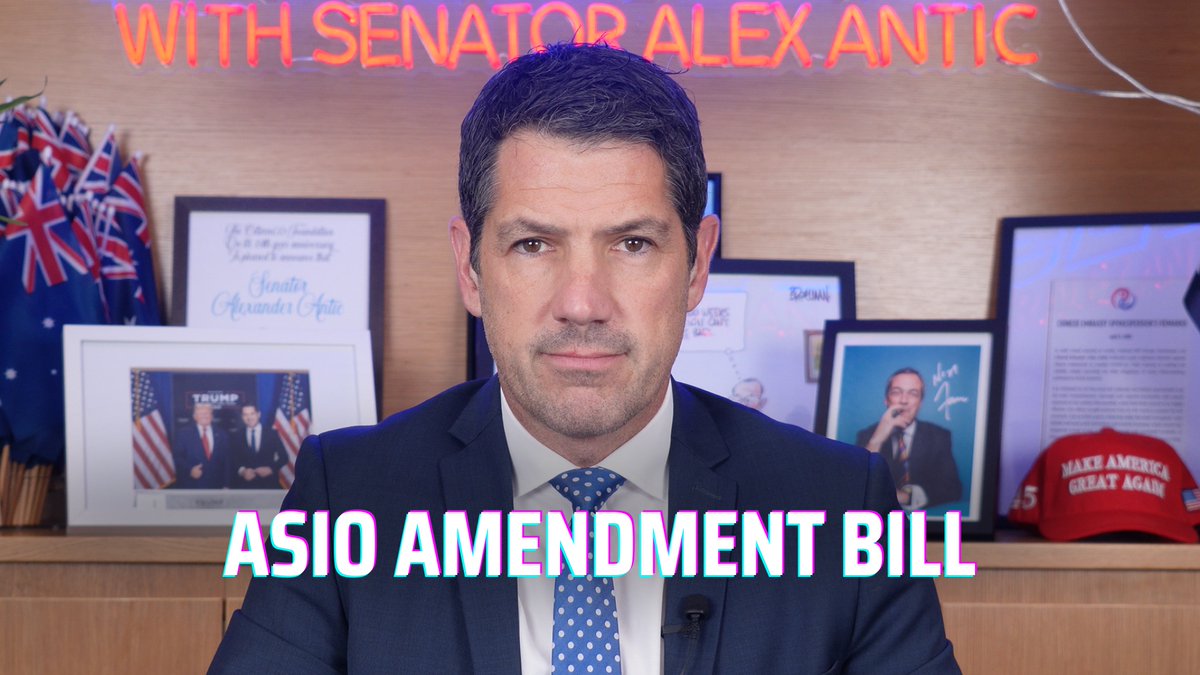 In a few weeks, the Senate will vote on the ASIO Amendment Bill (No. 2)—and every Australian who values freedom under the law should be paying attention. This Bill doesn’t just extend extraordinary powers—it makes them permanent. Powers that were meant to expire by March 2027 would instead become ongoing. It expands compulsory questioning for adults and even minors, weakens safeguards, limits access to legal counsel, and lacks proper judicial oversight. These are not ordinary powers. They allow the state to compel answers under threat of penalty. That is a serious intrusion into personal liberty. Of course, national security matters—but it must never come at the unchecked expense of freedom. For these reasons, I will NOT be supporting this Bill. To hear more from me and stay up to date, signup to my email newsletter here: