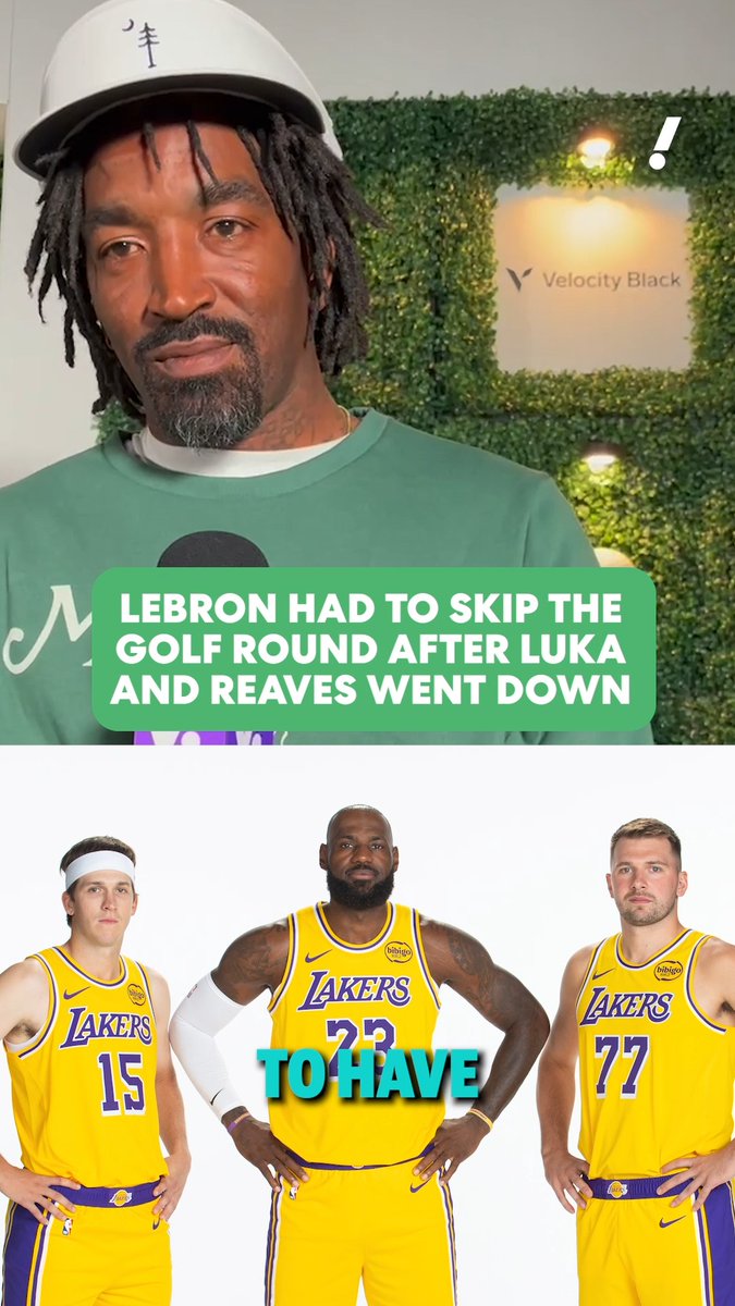 JR Smith says LeBron is LOCKED in after Luka and AR got injured “We were supposed to play golf. He's like, ‘Man, I can't play golf. I've got too much on my shoulders right now. If this was five years ago I would definitely play.’”