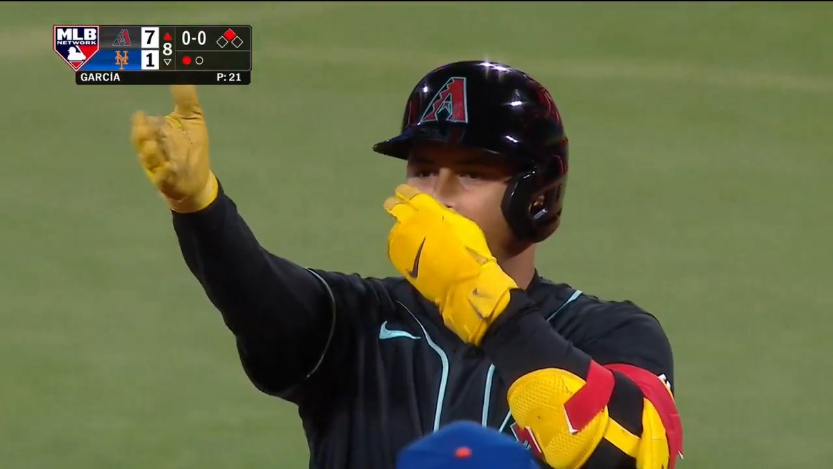 Gabriel Moreno's 2nd double of the night gives the Arizona Diamondbacks a 7-1 lead in Queens! ๐ #MLBNShowcase | Intuit TurboTax