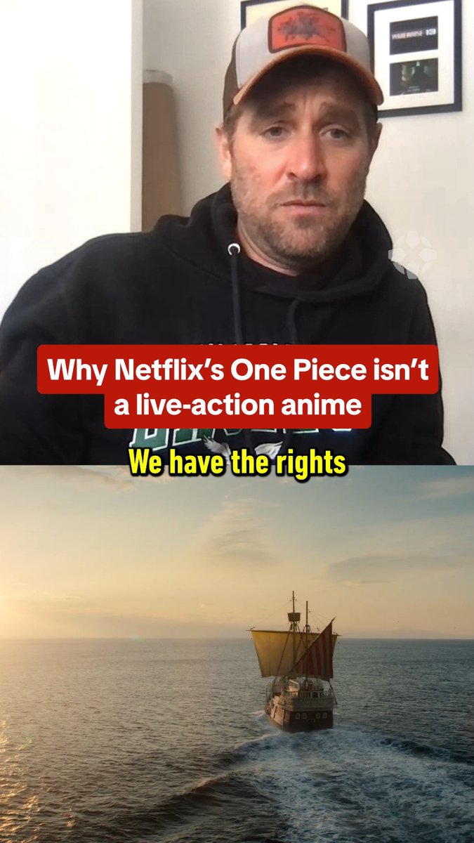 The One Piece live-action team explains their mentality when adapting One Piece: "The manga is the original source material. That's the bible." (In order of appearance: Ian Stokes, Becky Clements, Joe Tracz)