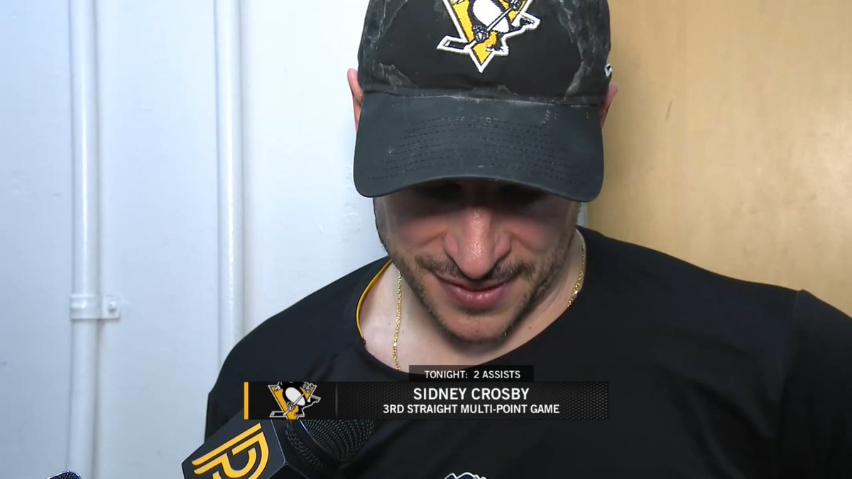Take 2 minutes out of your night to watch Sidney Crosby talk about returning to the playoffs. You can hear the joy in his voice and look in his eyes. It makes me a little emotional.