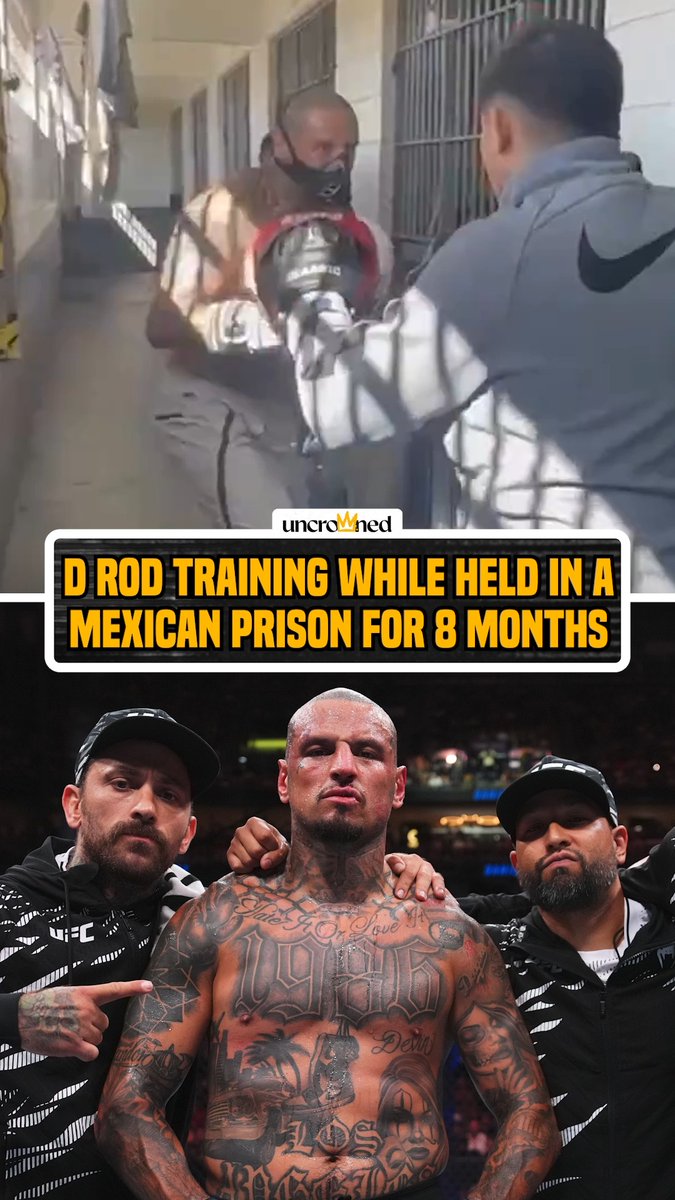 Daniel Rodriguez shared video of him keeping his MMA skills sharp while in prison in Tijuana Mexico. He was released this week according to his Instagram and hopes to return to the UFC shortly.