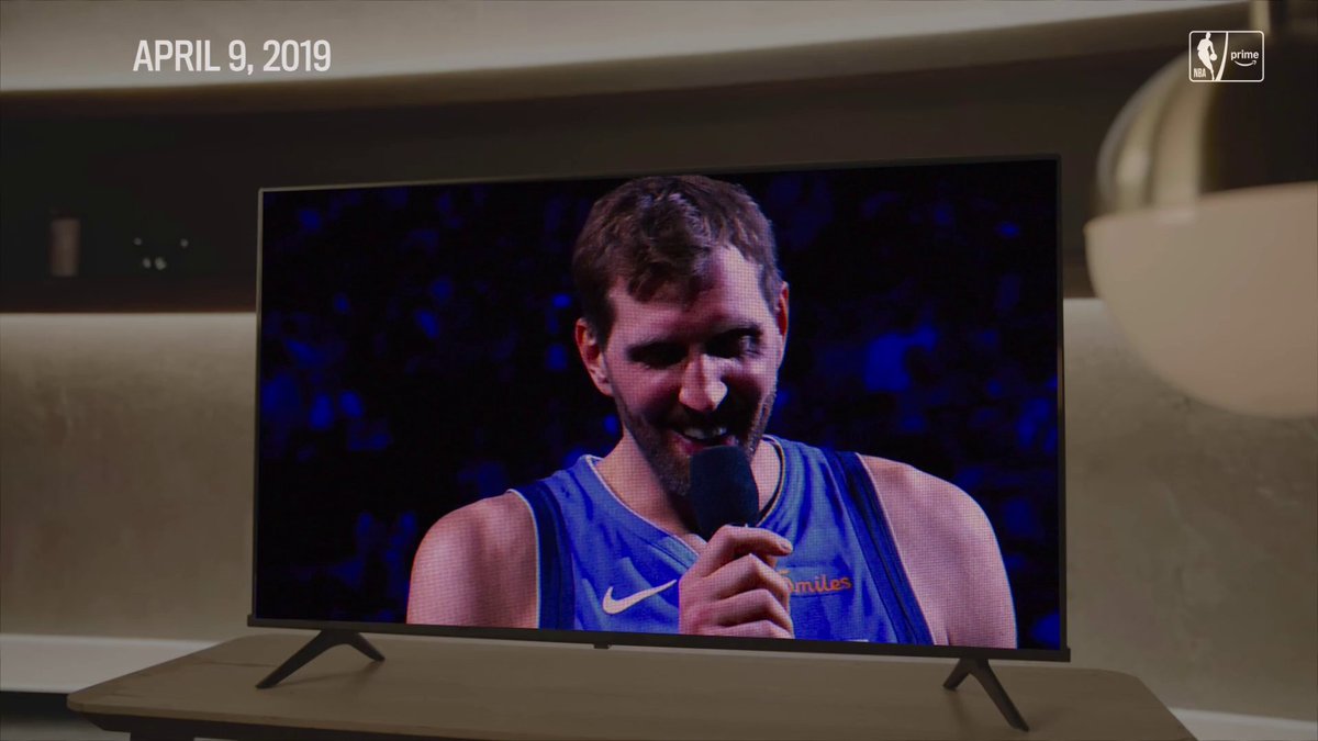 "It was a sweet night I'll never forget." Dirk (Dirk Nowitzki) and the crew reminisce his final home game seven years ago 💙