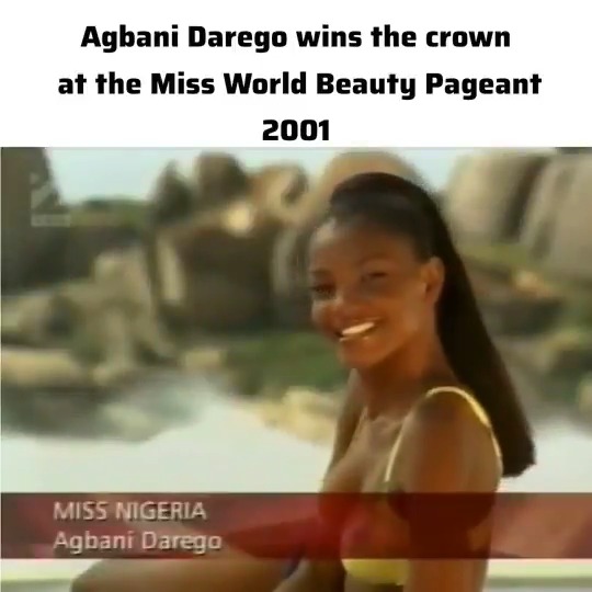 Flashback to the historic moment in 2001 when 18-year-old Agbani Darego from Rivers State became the first African woman to win the Miss World crown. Crowned in Sun City, South Africa, after dazzling judges and beating 93 contestants from around the globe, the Kalabari beauty didn’t just take the title she shattered decades of Eurocentric beauty standards and opened doors for dark-skinned African queens on the global stage. Agbani’s win was iconic in Nigeria and across Black Africa because it was the first time a dark-skinned African queen from sub-Saharan roots took the global crown. How old were you when this happened?
