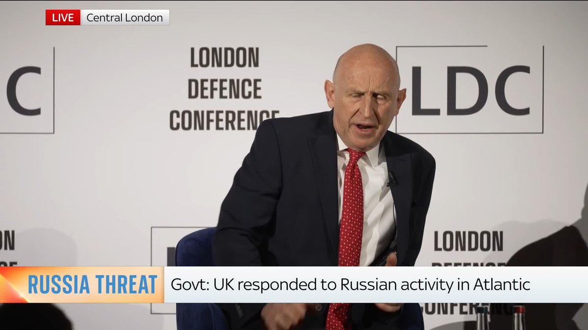 "We're in a new era of defence" Speaking at the London Defence Conference, Defence Secretary John Healey says the government recognises the "new era of threat" and are responding to it 📺 Sky 501, Virgin 602, Freeview 233 and YouTube