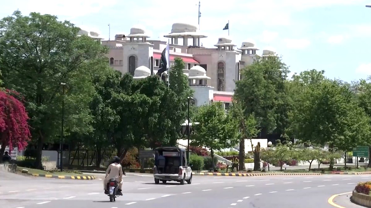 Pakistan tightened security in Islamabad's Red Zone as the capital prepared to host US-Iran talks aimed at extending a temporary ceasefire and easing regional tensions