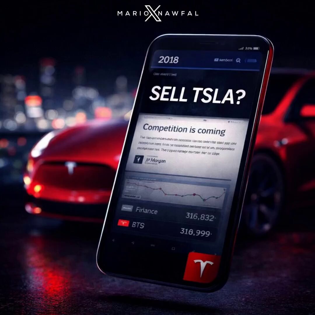 2018. “Sell Tesla. Competition is coming.” When? Where? Did I miss it? 2026. Tesla didn’t pause. Didn’t flinch. Just kept shipping. That headline didn’t age well. Lol. Tesla