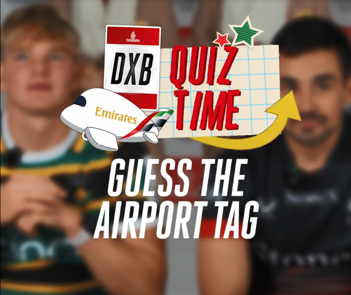 They know their way around a rugby pitch, but what about a departure board? We put the stars of the Investec Champions Cup up to the test, with our Cabin Crew keeping score! 🏉✈️