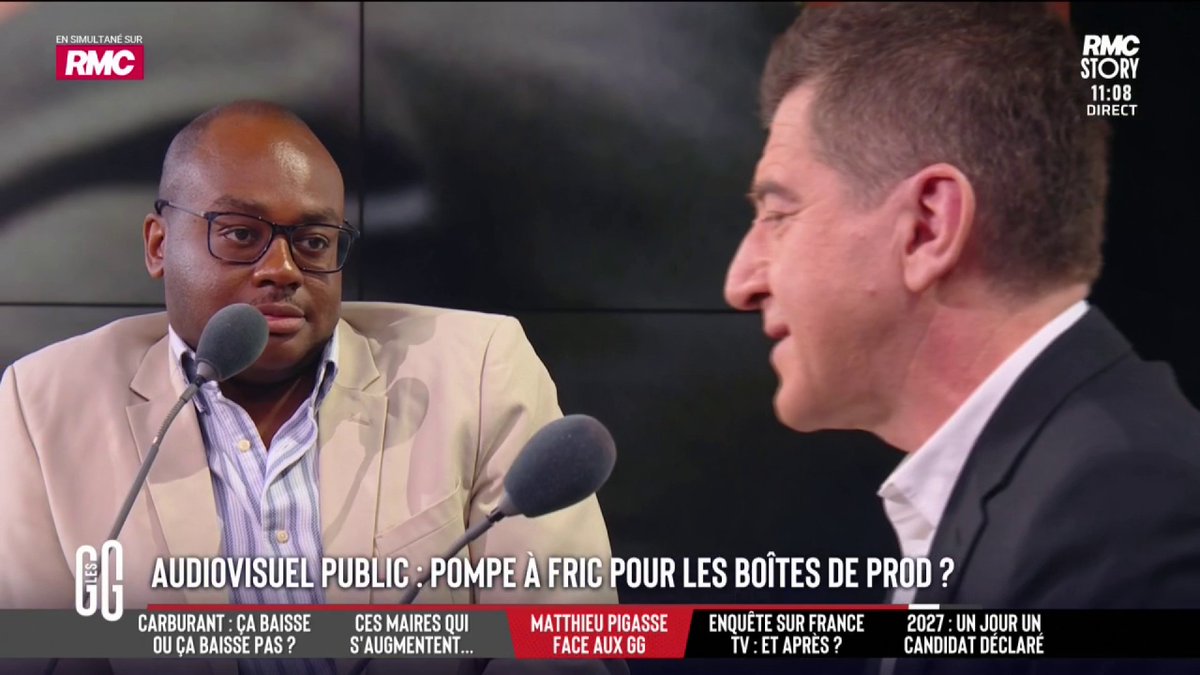 🎙️ Abel Boyi : "Vous n'êtes pas le Vincent Bolloré de gauche ?" 🎙️ Matthieu Pigasse : "Non, je ne partage rien avec lui, à commencer par les valeurs. Je n'interviens jamais dans les contenus de Mediawan." #GGRMC