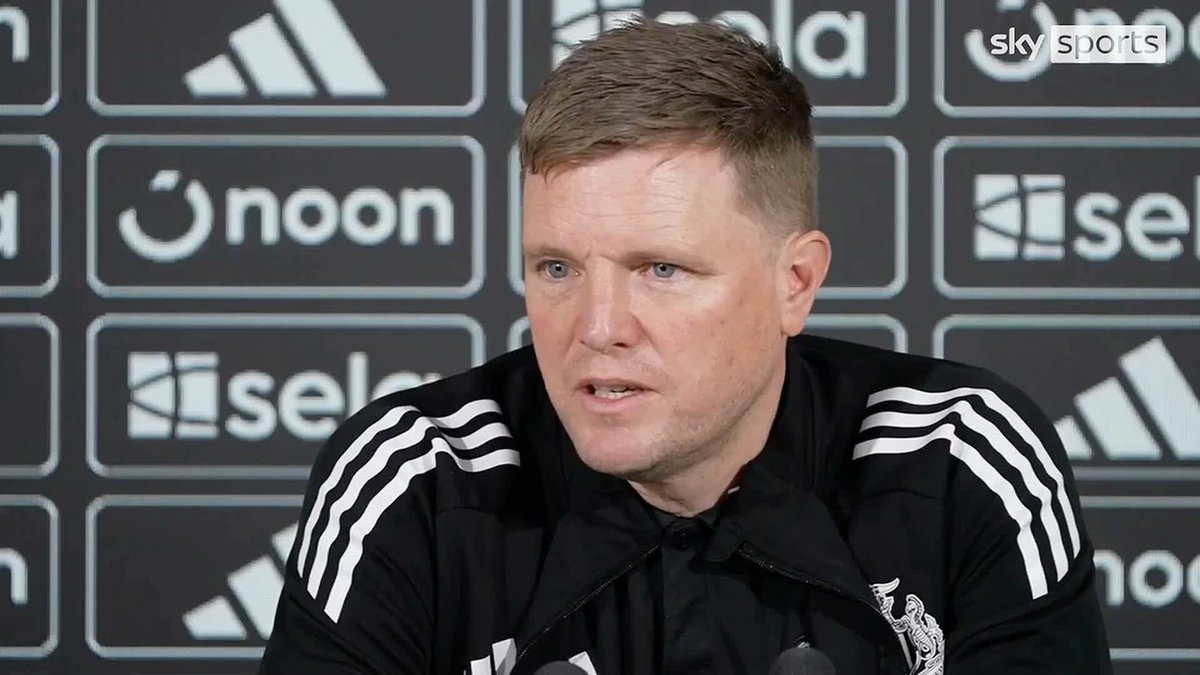 "I'm 100% committed to Newcastle" 🤝 Eddie Howe confirms his ambition of remaining as the Newcastle boss and is fully focussed on turning things around and ending the season strongly.