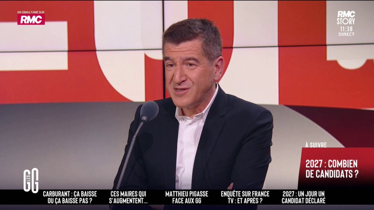 🚨 Matthieu Pigasse sur la présidentielle : "Je n'exclus rien. En tout cas, je ne resterai pas le long du chemin les bras ballants." #GGRMC