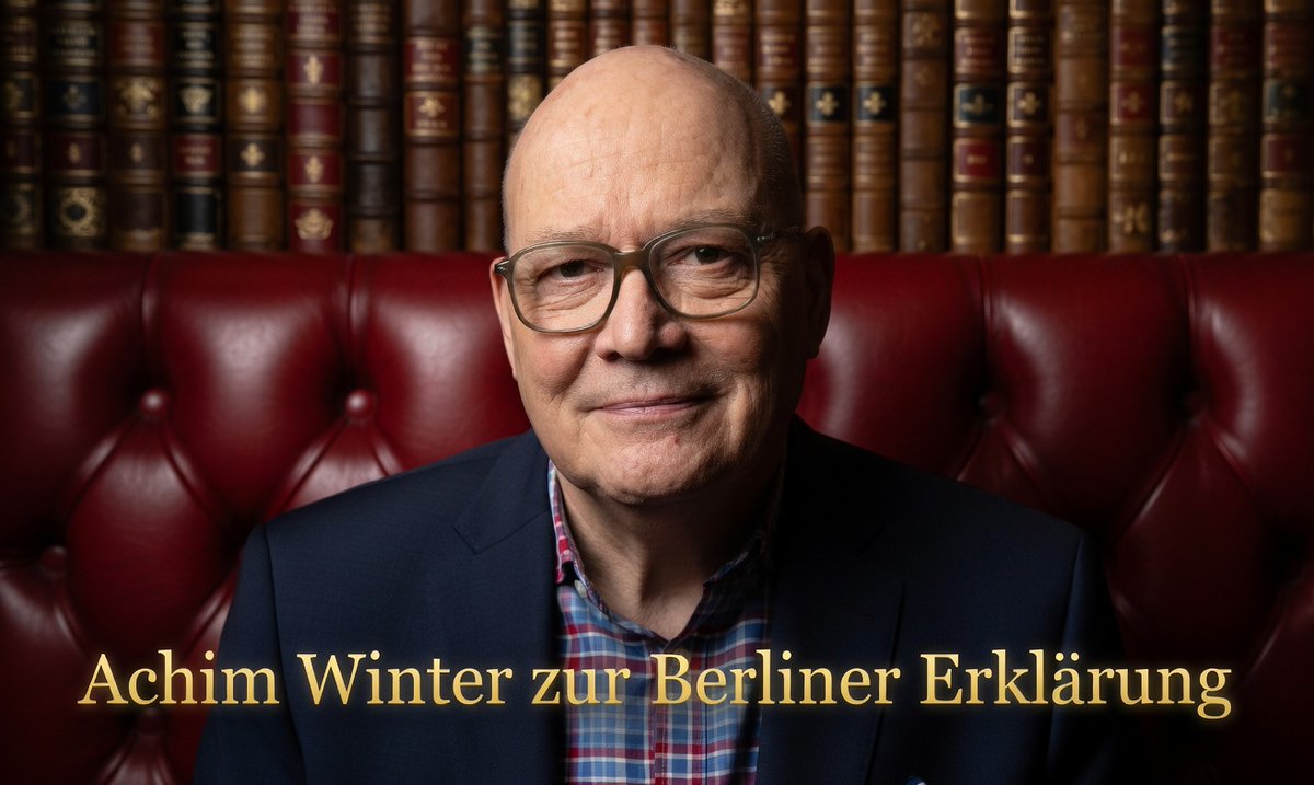 „Ich möchte zumindest die Freiheit haben, zu sagen: 'Ich bin kein ökosozialistischer Musterschüler, der da mitmachen muss.' Ich will machen, was ich will. Deshalb: Berliner Erklärung.“ Achim Winter zur Berliner Erklärung. AchimWinter