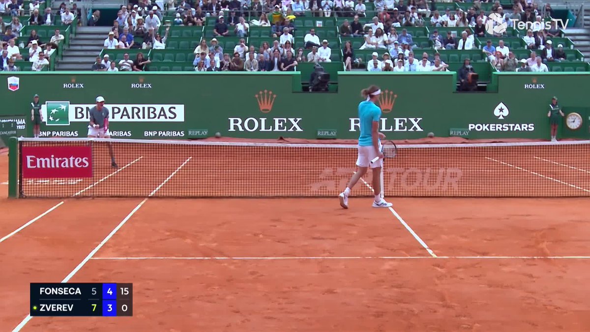 Fonseca forces a decider against Zverev, who got passive and a bit messy from a set and break up. It’s been a great and important week for João.