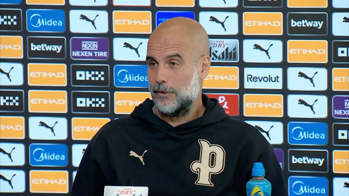 "He hasn't said to me anything yet" 🗣️ Pep Guardiola says he has still not been told by Bernardo Silva whether he will stay at Manchester City next season.