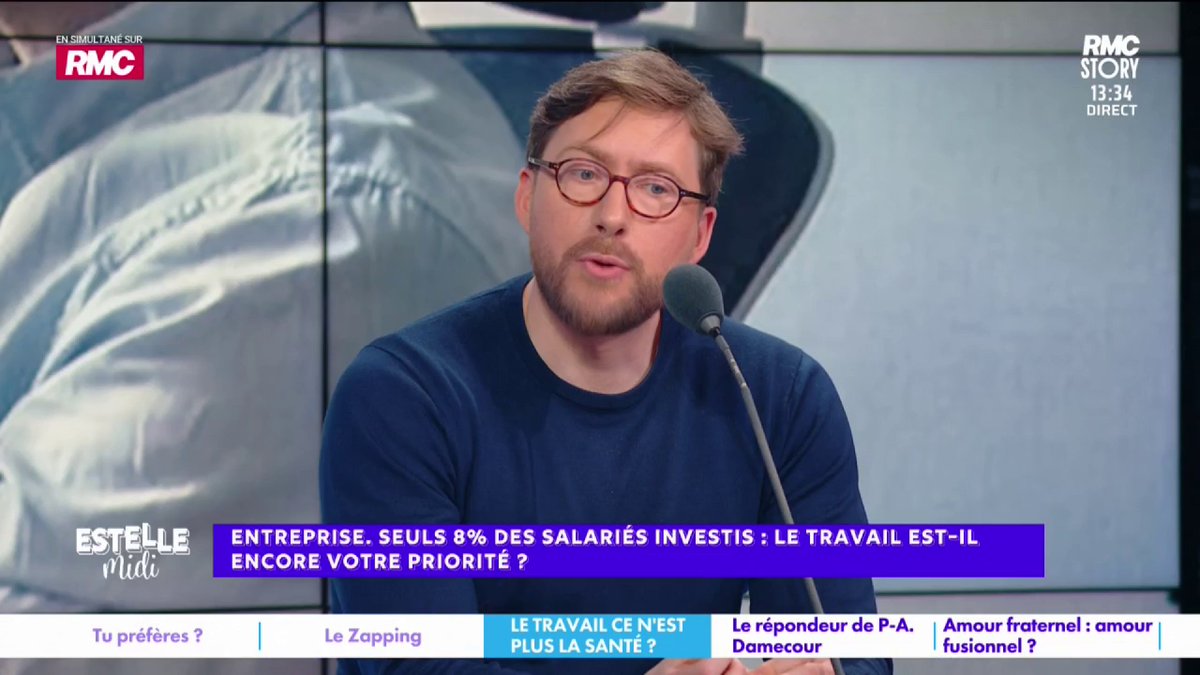 🥱 Investissement au travail 🎙️ Pierre Rondeau : "Si on n'arrive pas à trouver une motivation, c'est aussi la responsabilité des managers... La France a de grosses lacunes ! Beaucoup de postes où des gens sont placés à l'ancienneté ! Ils sont incompétents, aucune empathie"