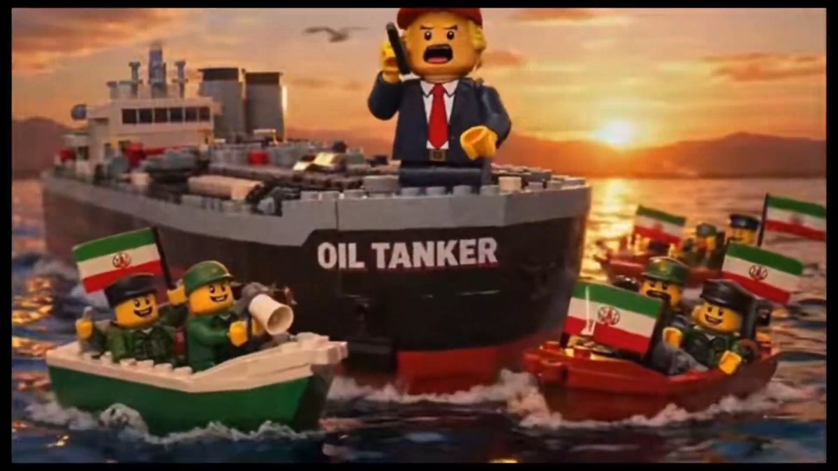 LMAO a new absolutely pro level trolling AI LEGO movie 😭😂🤣
