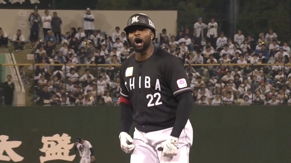 土壇場で試合をひっくり返す！🔥🔥 千葉ロッテ ポランコ 選手のタイムリーヒットなどでこの回4点を挙げる！💪 👇ライブ配信はこちら
