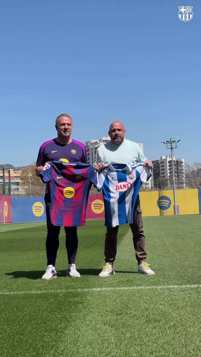 Ready for tomorrow’s derby. 🤝