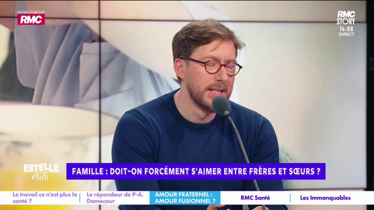 💥 Doit-on s’aimer entre frères et sœurs ? 🎙️ Pierre Rondeau : "Relation compliquée avec mon frère que je n'ai pas vu depuis 12 ans, je ne m'entends pas avec lui... Ma mère et ma sœur, ce sont des liens forts ! Les autres, aucune émotion, pour moi ce sont des inconnus"