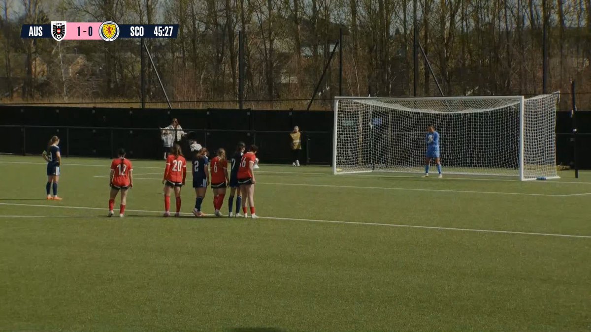 #SCOW19s | Laura Berry equalises from the penalty spot on the stroke of half time 🅿️ 📺 Watch the second half live: #YoungTeam