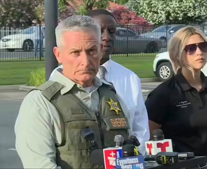 Police intentionally ran over the suspect in Porterville, CA, who shot and killed a California sheriff’s detective during a shootout on Thursday. Sheriff Mike Boudreaux bluntly said during a press conference, “We intentionally ran him over… Don’t shoot at cops. You shoot at cops, we’re going to run you over. He got run over. He got what he deserved.” The suspect, David Eric Morales, was killed when a law enforcement BearCat armored vehicle ran over him after he continued firing and refused to surrender. Morales was being served an eviction notice, after 35 days of not paying rent, and then opened fire on deputies in an apparent ambush that led to an hours-long standoff. Morales was barricaded in the home for hours while he fired on law enforcement. He eventually exited through a window and was later found outside, lying in brush while wearing camouflage, still a threat, and was subsequently run over. Deputy Randy Hoppert has been identified as the person Morales senselessly shot and killed during the gunfight. Hoppert was a Navy corpsman who served from 2010 to 2015 and joined the Tulare County Sheriff’s Office on Jan. 5, 2020. He was struck by gunfire and transported to Sierra View District Hospital, where he died at 11:57 a.m. Morales had allegedly ambushed the deputies, prompting a call for additional units. He shot at everything, including vehicles, officers, and even a drone. After Deputy Hoppert was gravely injured, the gloves came off and Morales eventually met his end under an armored vehicle. RIP to Deputy Hoppert and pray for his family. (Fox News | New York Post)