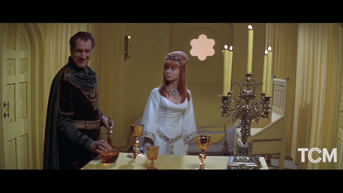 Based on one of filmmaker Roger Corman's favorite Edgar Allen Poe stories, THE MASQUE OF THE RED DEATH ('64) marked his seventh project inspired by the author's works – which heavily feature "Prince of Horror" Vincent Price. See it as part of tonight's tribute, at 8pm ET.