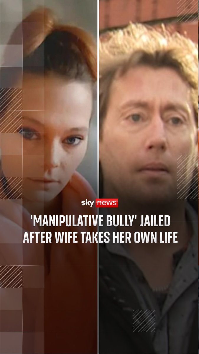 A man who mounted a campaign of domestic abuse against his wife has been jailed in the first case of its kind in Scotland after she took her own life. Sky's Connor Gillies reports ⬇️