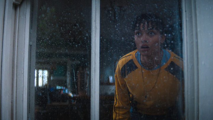It started with a flood...then came the sharks. Phoebe Dynevor, Whitney Peak, and Djimon Hounsou star in THRASH. Now on Netflix.