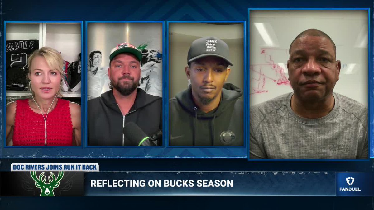 Doc Rivers on his relationship with Giannis Antetokounmpo: “We have a great relationship. You know, Shams [Charania] wrote an article that was so inaccurate… the first thing I thought was ‘Where’s Woj? I miss Woj so much.’”