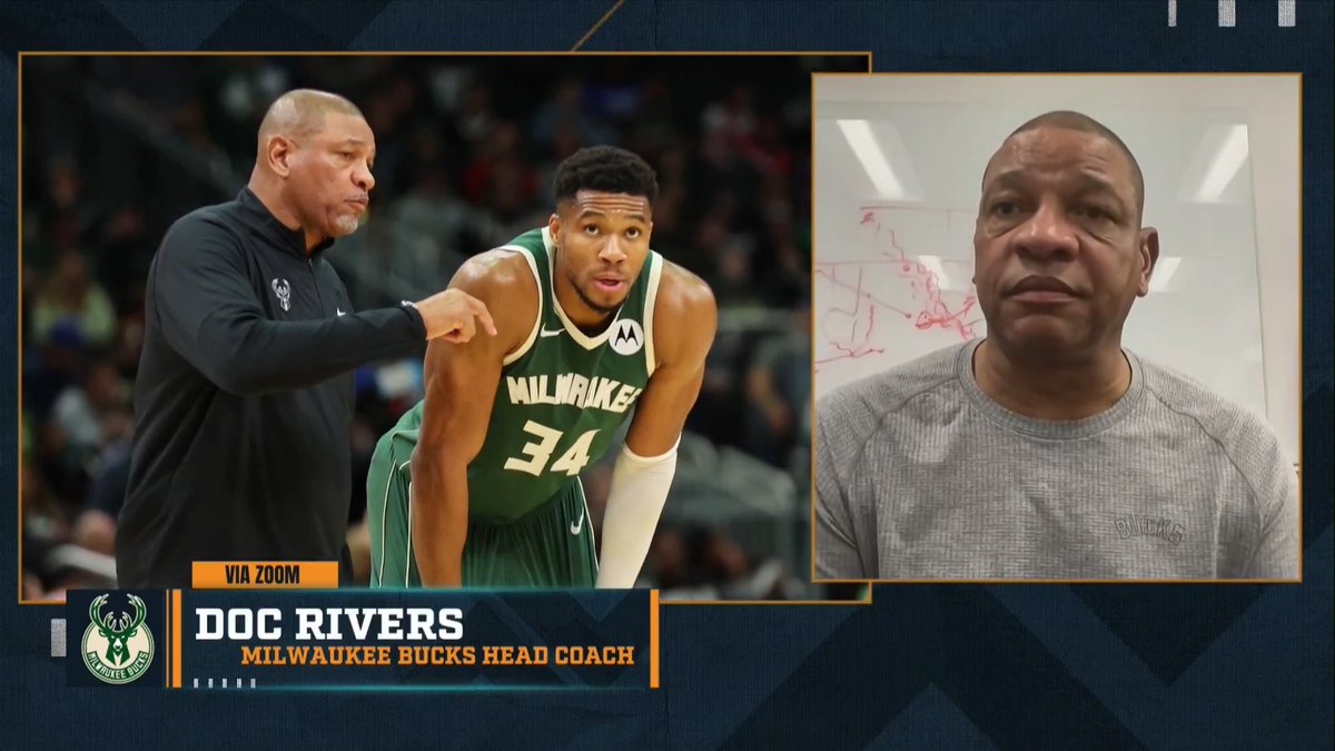 "If you read Shams' article the other day, that article was so far off-base. It was nowhere near as hectic, or a toxic situation as it looked." – Doc Rivers on the #Bucks