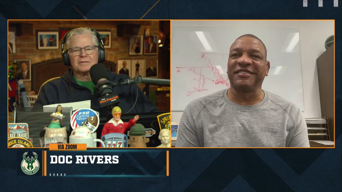 "I think there's a very good chance I'm going to beat you (to retirement)." – Doc Rivers on retirement.