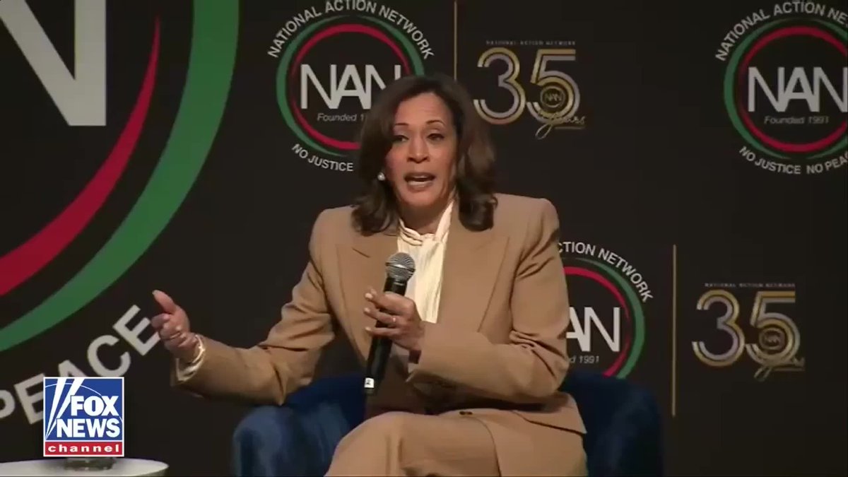 NEW: Failed presidential nominee Kamala Harris attempts to paint a bleak picture of America's standing on the world stage under President Trump, claiming it keeps her 'up at night': "America has increasingly, under Donald Trump, become more unreliable as a partner to our friends. And America has increasingly — second point — lost influence."
