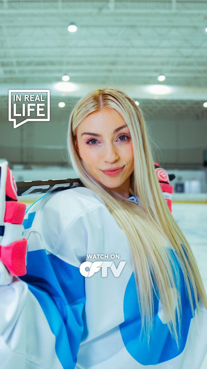 The ice has never been this hot 🏒 Don't miss #IRL with Britt Fit, now streaming FREE. Watch on OFTV: 🔗