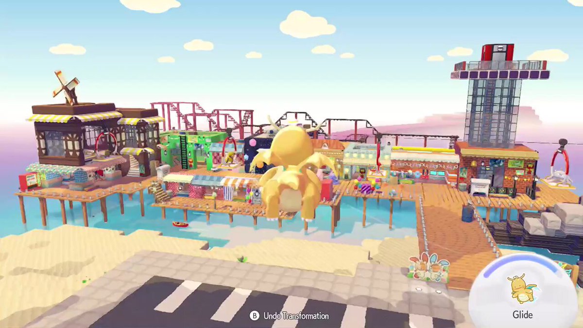 A boardwalk on Pokemon Pokopia! 👏🏻
