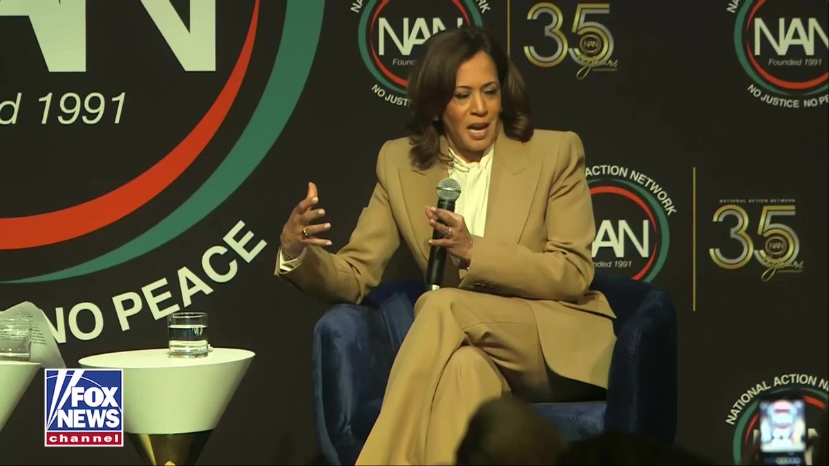 JUST NOW: Kamala Harris uses the ‘F-WORD’ to describe President Trump’s supporters in Congress: "I'm going to use the F-word... It's an appropriate F-word!"