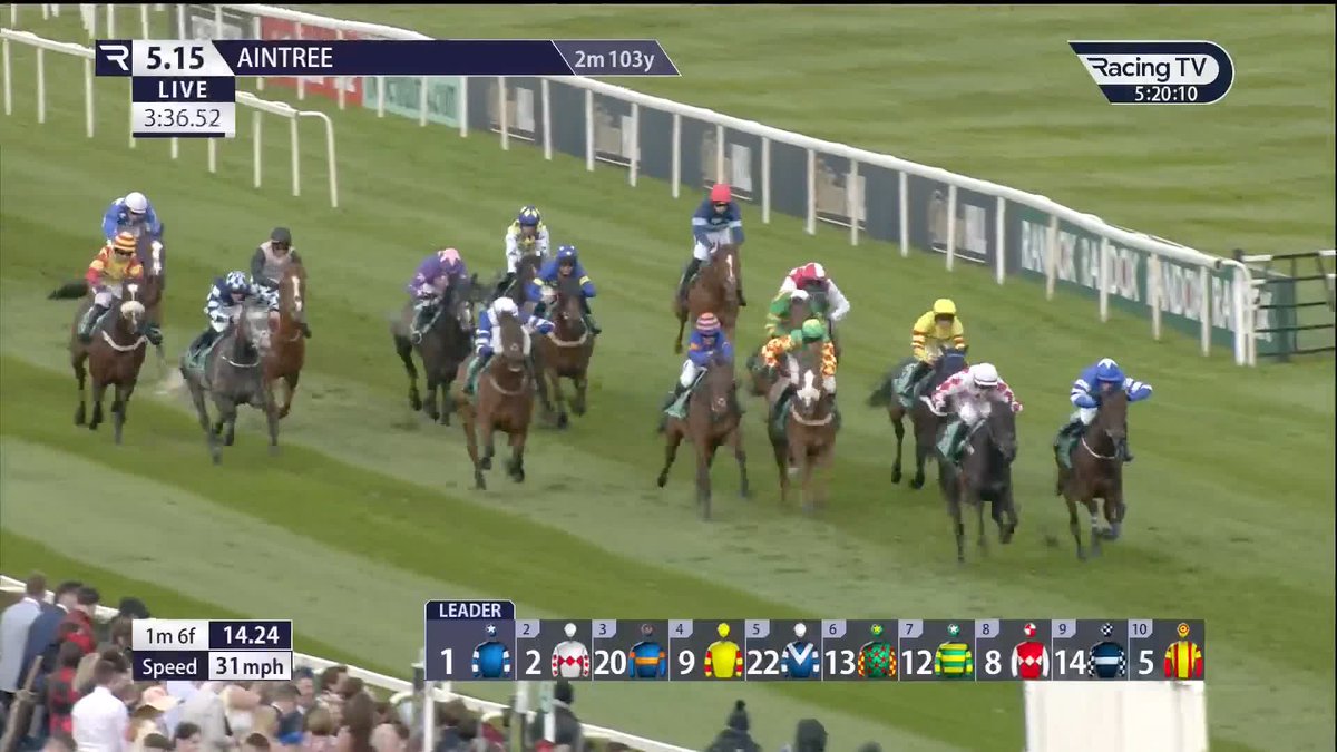 Another one for 🇮🇪 Formerly useful Flat horse Laafi shrugs off top weight to land the finale on Ladies' Day for the Bill Durkan team. Aintree Racecourse