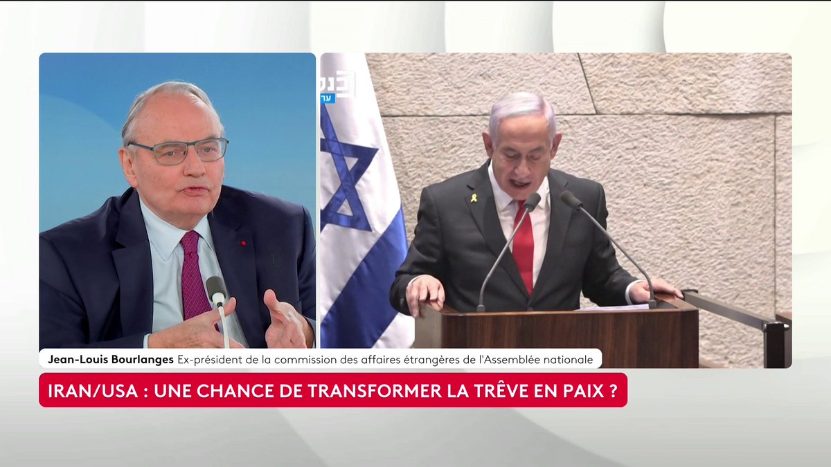🔴 Moyen-Orient : "Le but d’Israël n’est pas de remplacer un régime en Iran, mais de détruire, désorganiser et semer le chaos", analyse Jean-Louis Bourlanges. #ToutEstPolitique #canal16