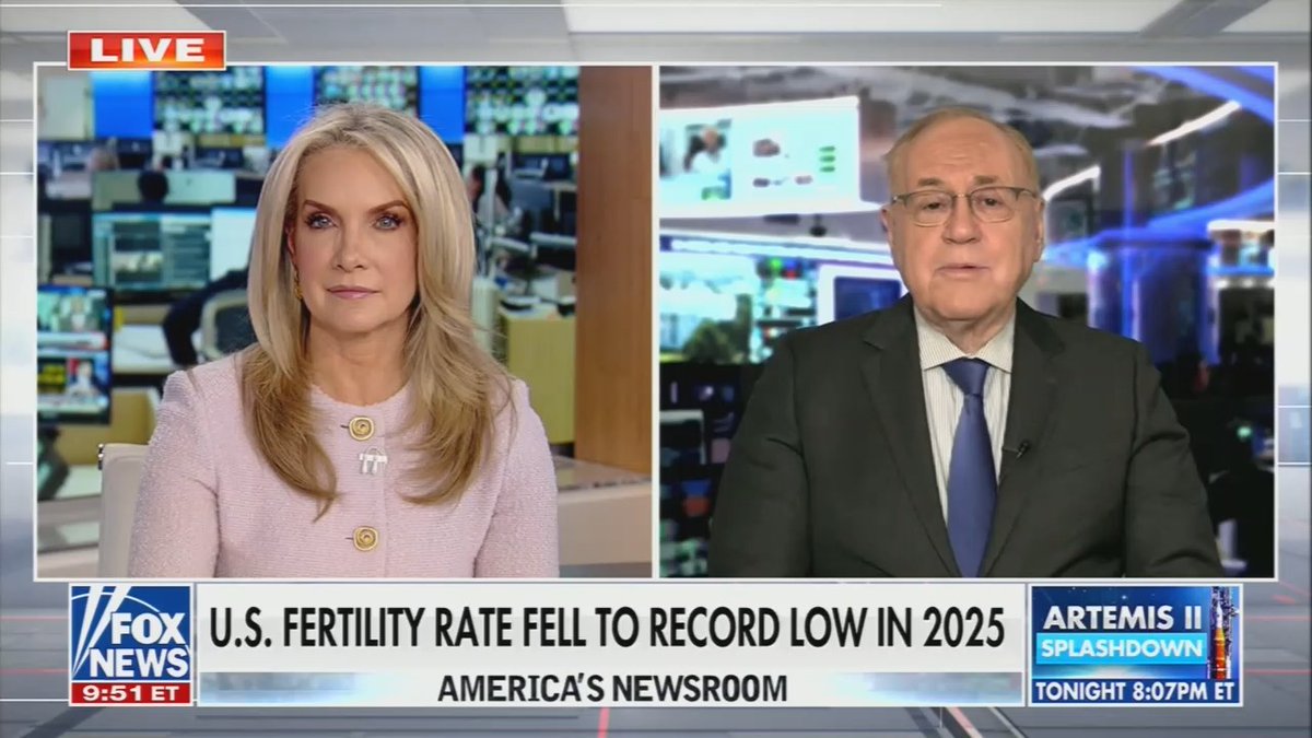 Fox host complains about low teen pregnancy rates: "The problem is teens and young adults. From ages 15-19, the fertility rate is down 7%"