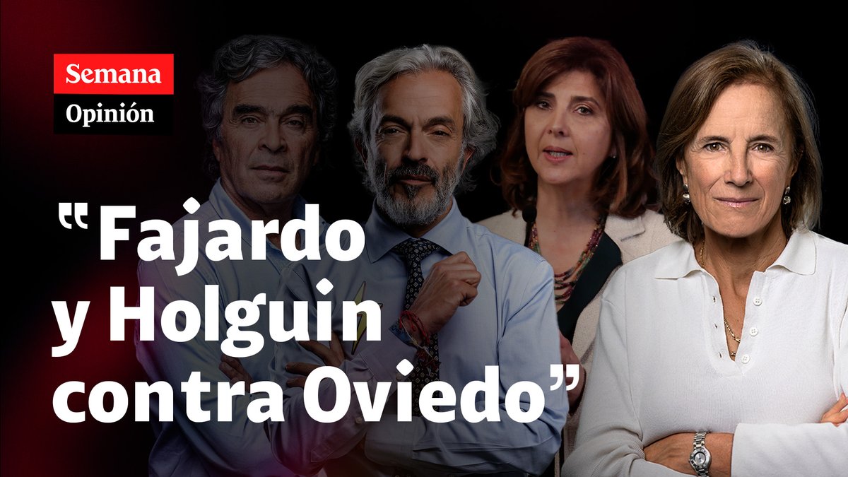 “Incomprensible crítica de María Ángela Holguín a Oviedo. Le dice uribista disfrazado de centro. Leo en El Tiempo, 2006: “Holguín es una uribista de tiempo completo”, tras ser su embajadora y trabajar con Pacho Santos”: opinión de Salud Hernández-Mora