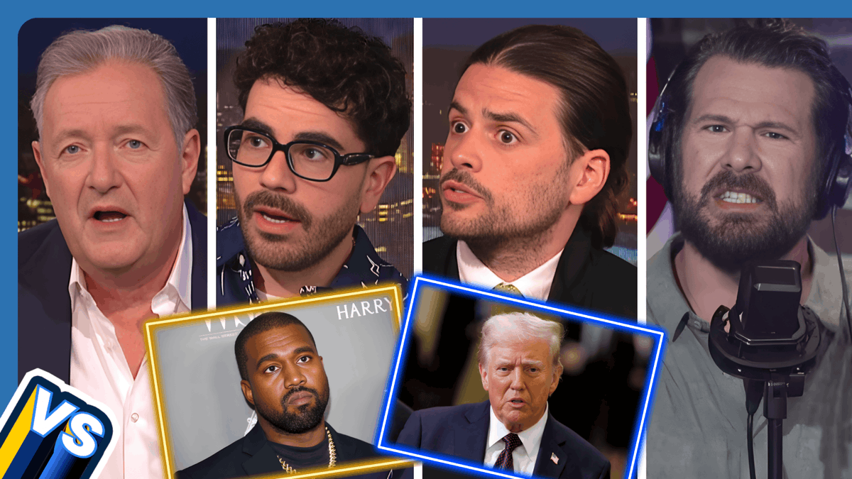 "I think Kanye is a bit of a dickhead - who just wants attention!" New debate has just dropped on Kanye West being banned from the UK and Steven Crowder joins to discuss the Trump-Iran War 👇 📺 Piers Morgan | Hen Mazzig | Winston Marshall | Steven Crowder