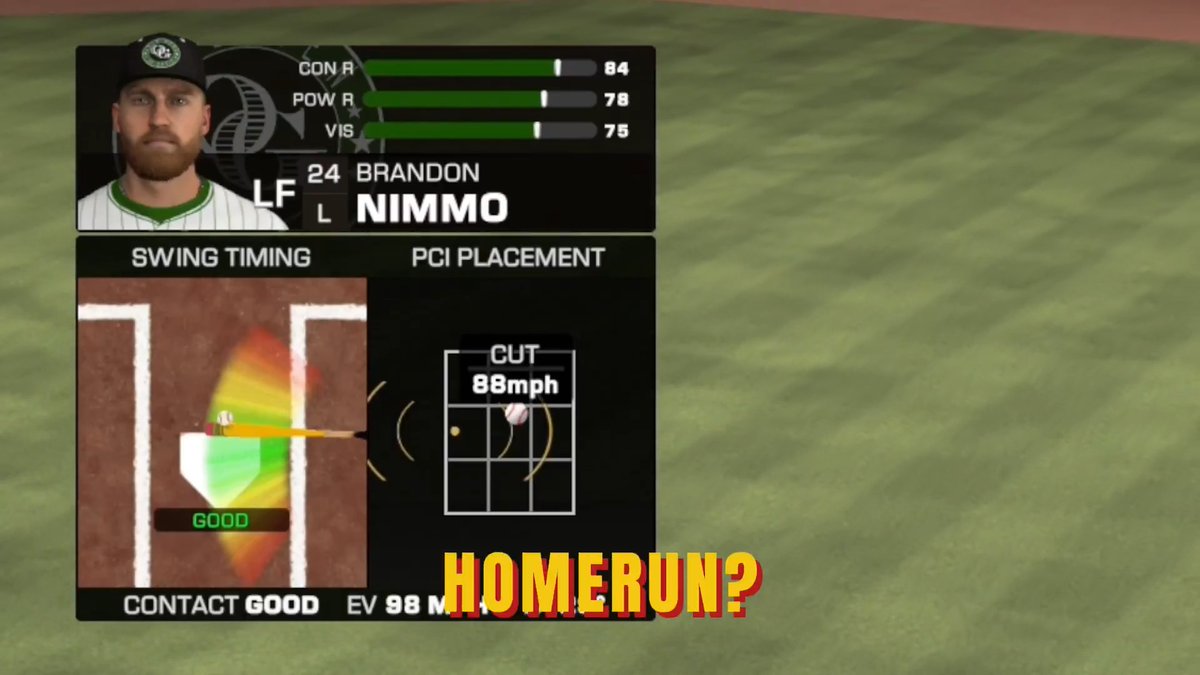 TheShow26 experience in 2 swings...