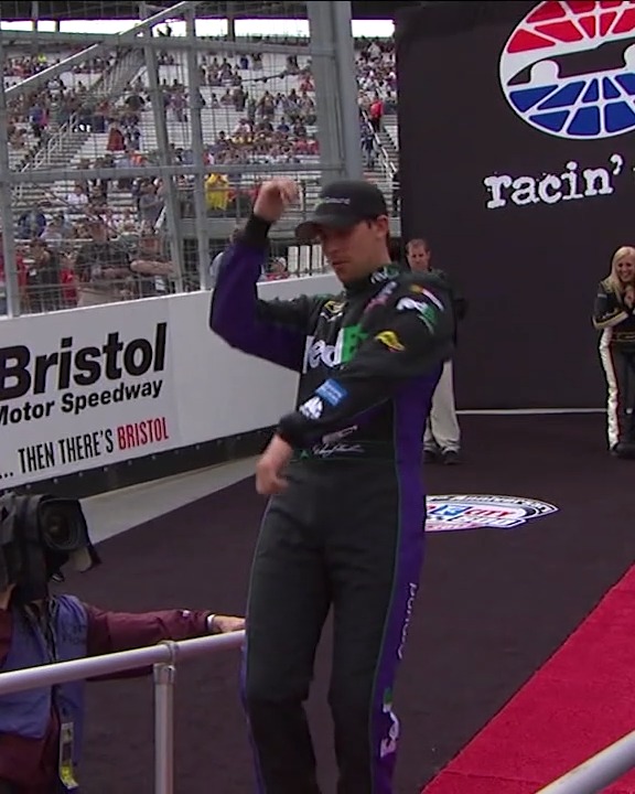 The vibes we're bringing to Bristol Motor Speedway this weekend. 🕺