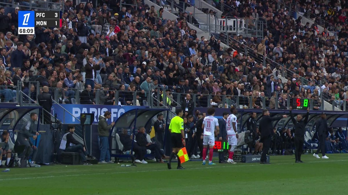 🚨🚨PAUL POGBA 🇫🇷 REJOUE AU FOOT !!! 🇲🇨🔙 La Pioche va avoir au moins 20 minutes de temps de jeu !!! Jean Bouin est debout et acclame 👏 🎥 L1+