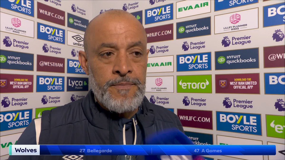 Nuno Espírito Santo speaks ahead of West Ham's clash with Wolves 🎙️